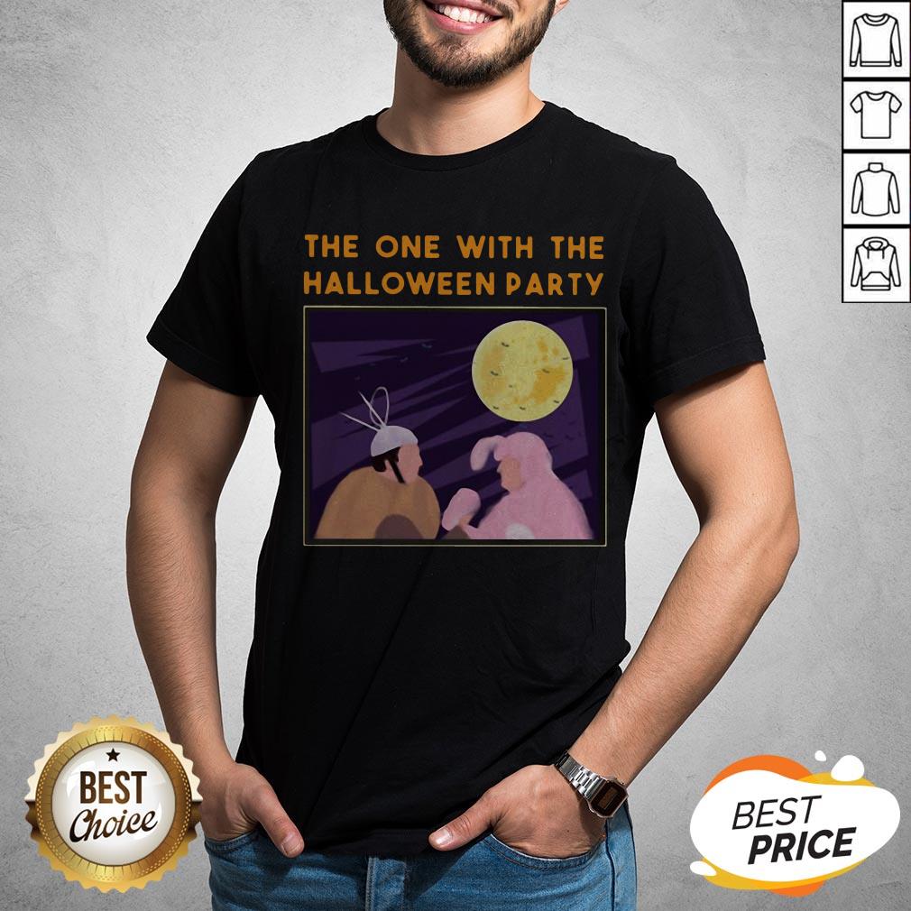 The One With The Halloween Party Chandler Bing Bunny Vs Joey Shirt