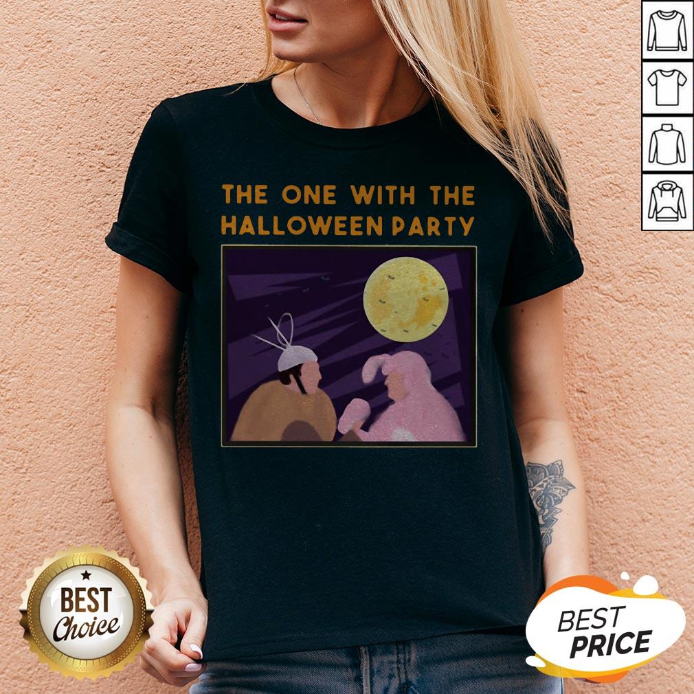 The One With The Halloween Party Chandler Bing Bunny Vs Joey Shirt