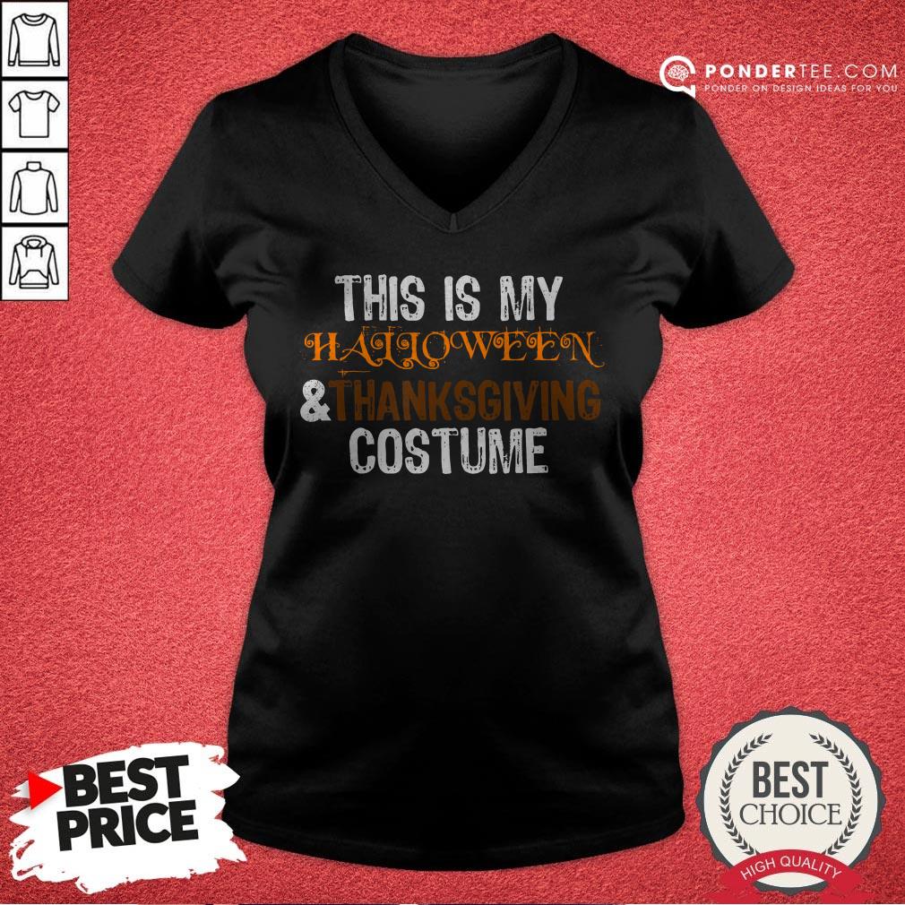 This Is My Halloween And Thanksgiving Costume 2020 Women Men Shirt