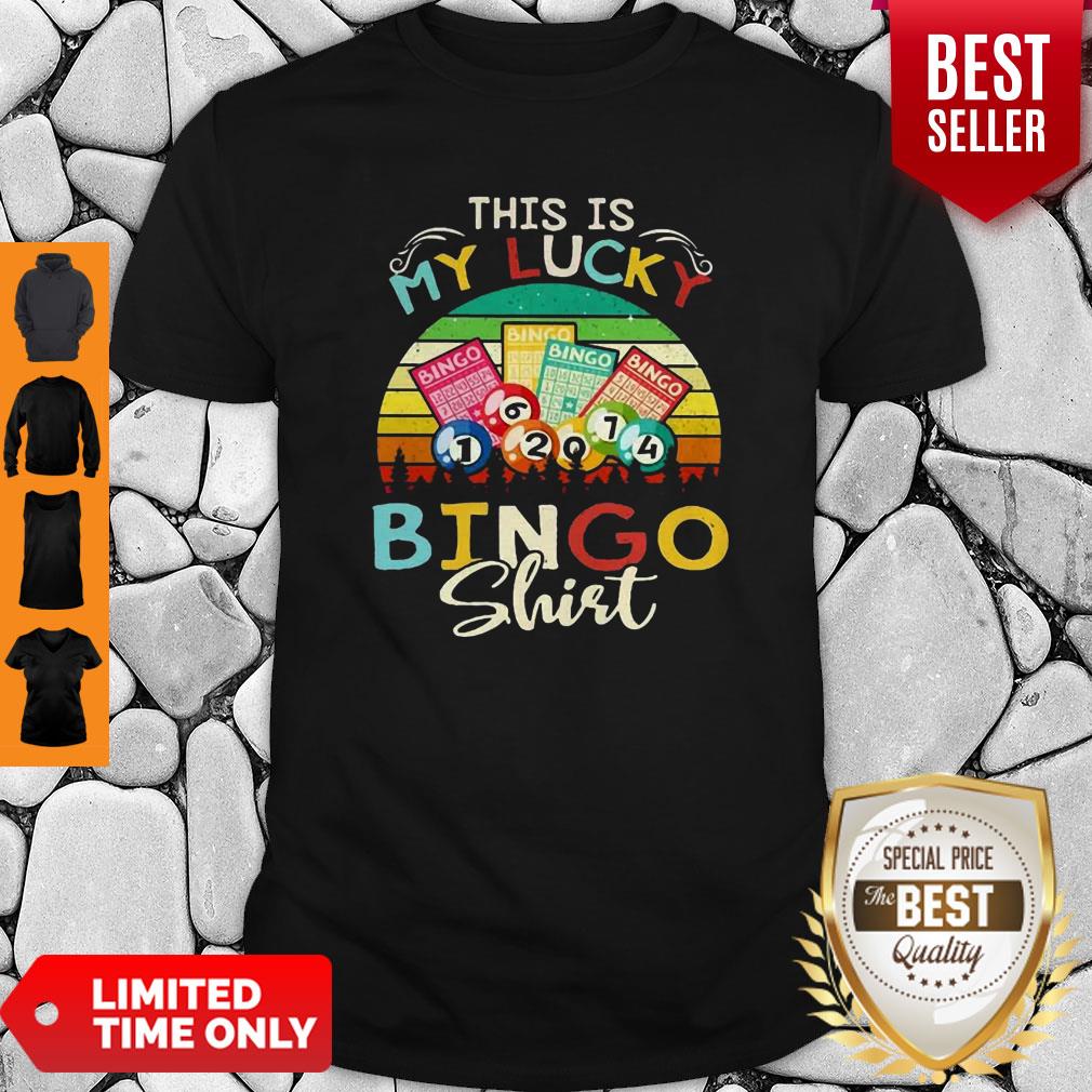 This Is My Lucky Bingo Vintage Shirt