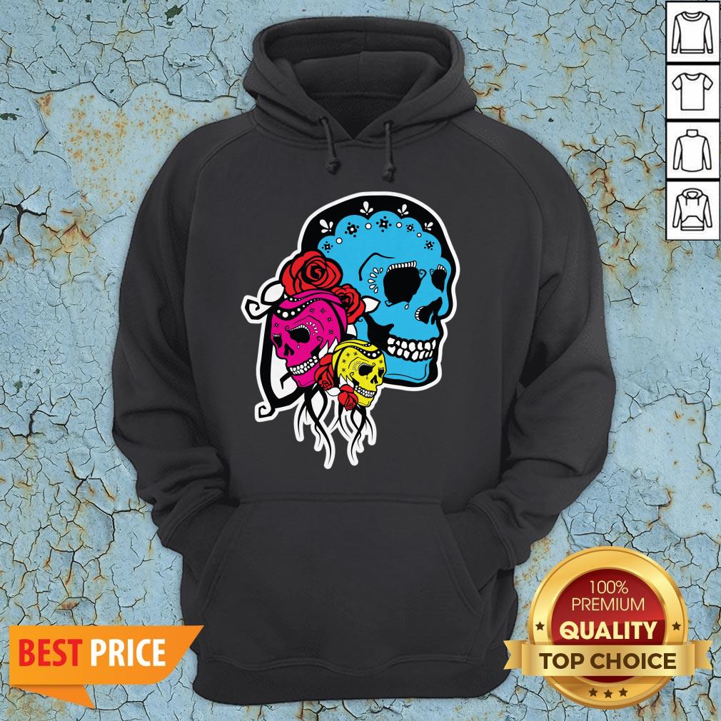 Thrice The Death Dia De Los Muertos Sugar Skull Shirt
