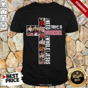 Top Oklahoma Sooner Jesus Amused Shirt