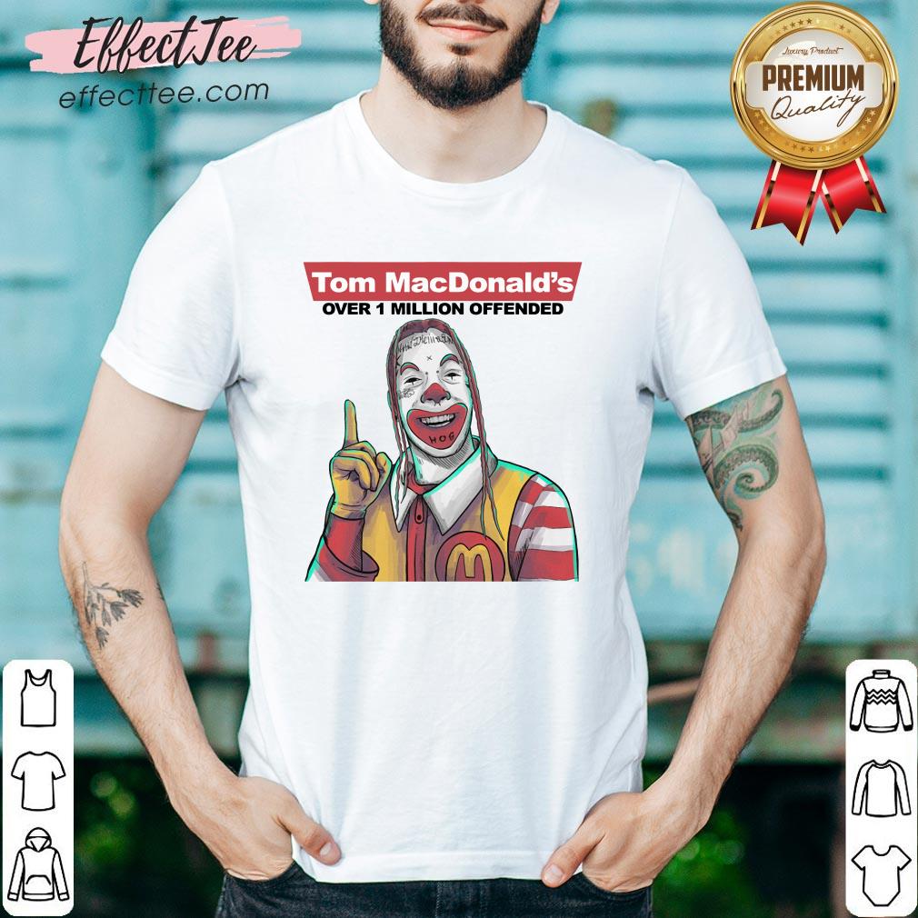 Tom Macdonald Over 1 Million Offender Shirt