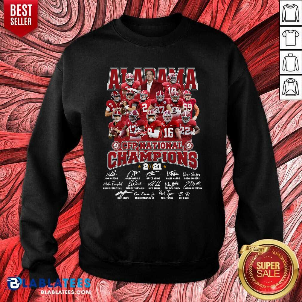 Top Alabama Cfp National Champions 2020 Signature Shirt