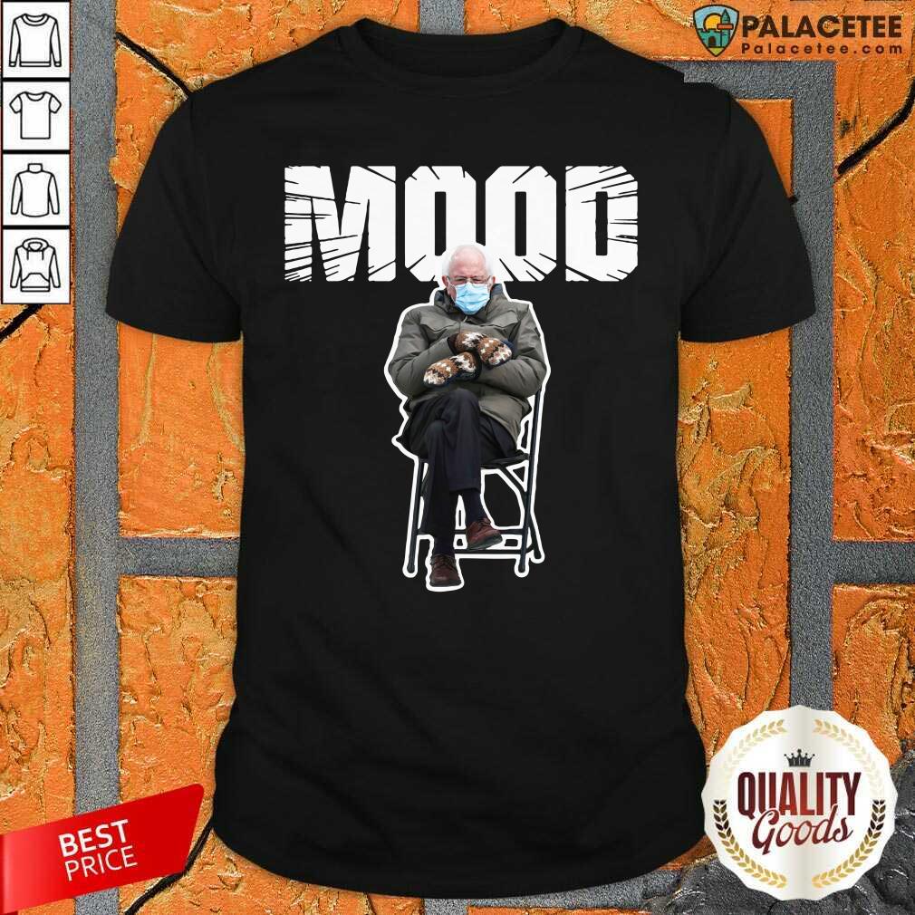 Top Bernie Sanders Gloves Mittens Bad Mood 2021 Shirt