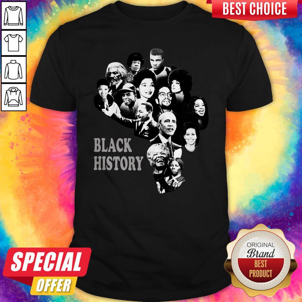 Top Black History Month Famous Characters Shirt