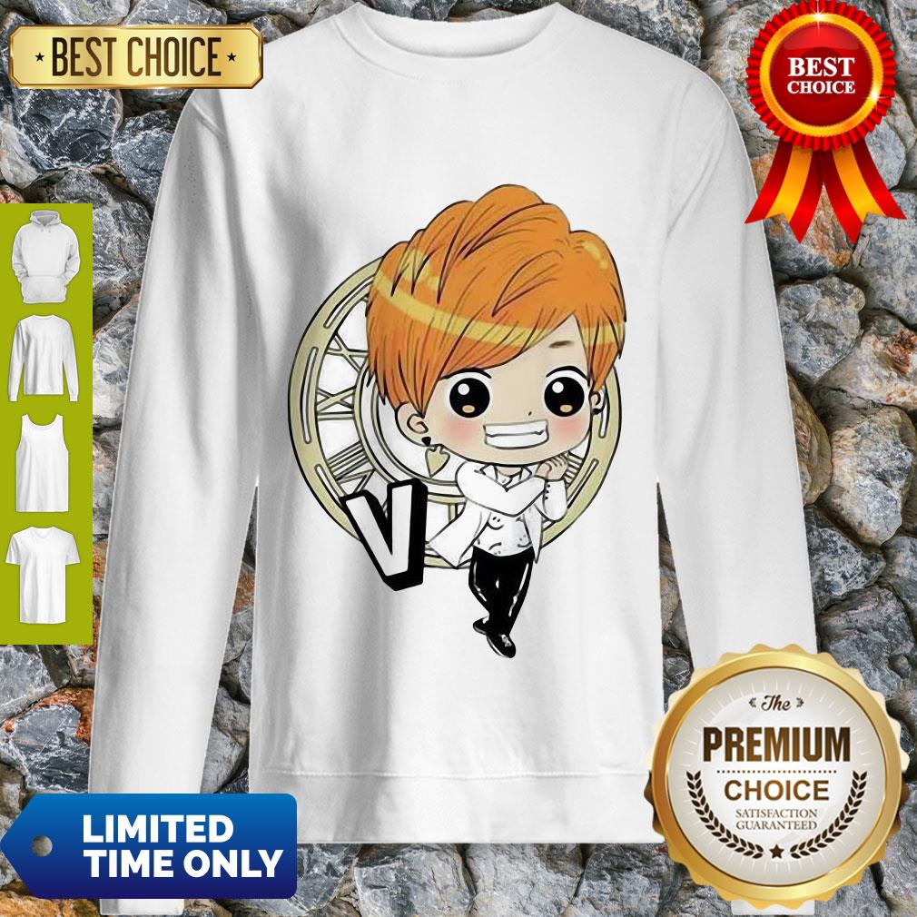 Top Bts Bangtan Boy Same Cartoon V Rap Monster Shirt