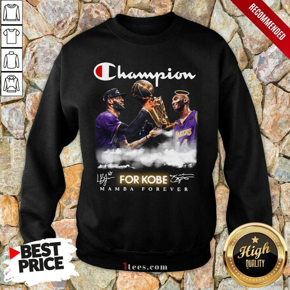 Top Champion Kobe Bryant Vs LeBron James 4 Shirt