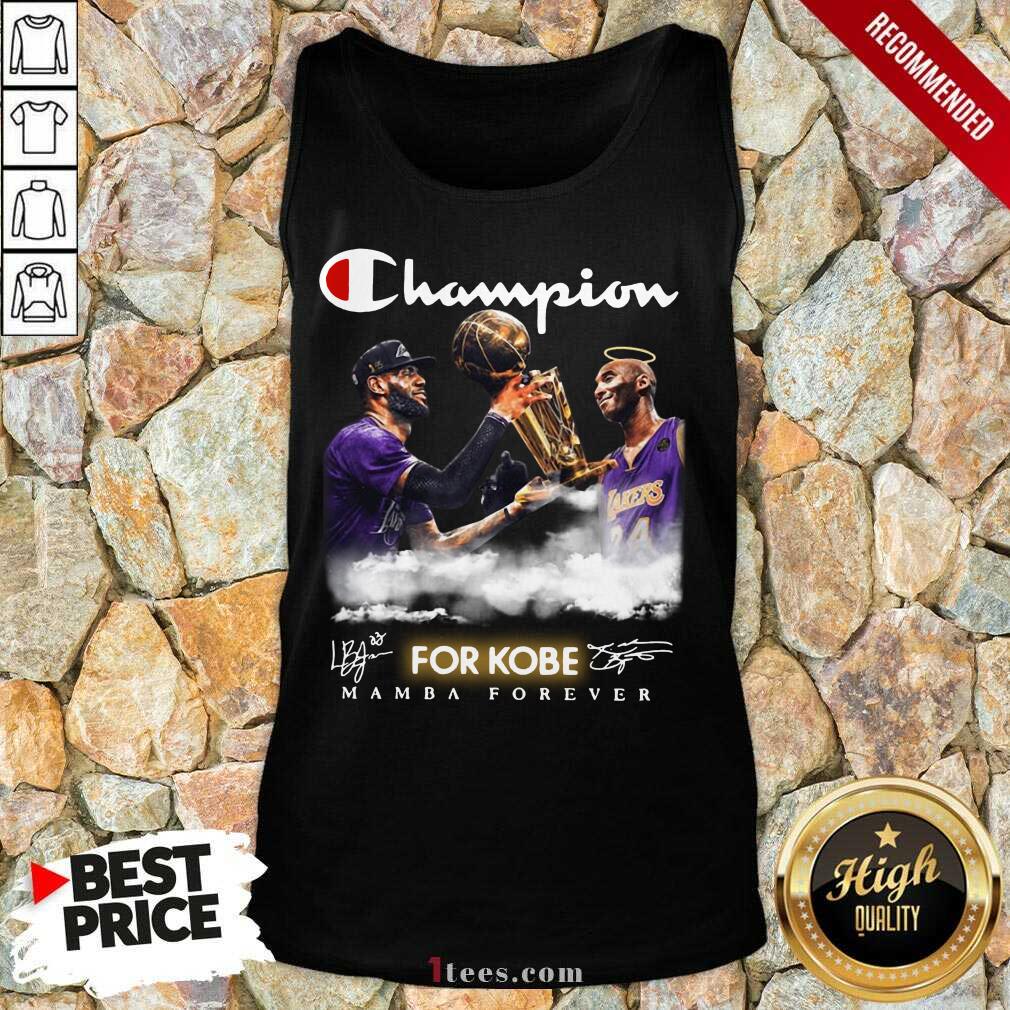 Top Champion Kobe Bryant Vs LeBron James 4 Shirt