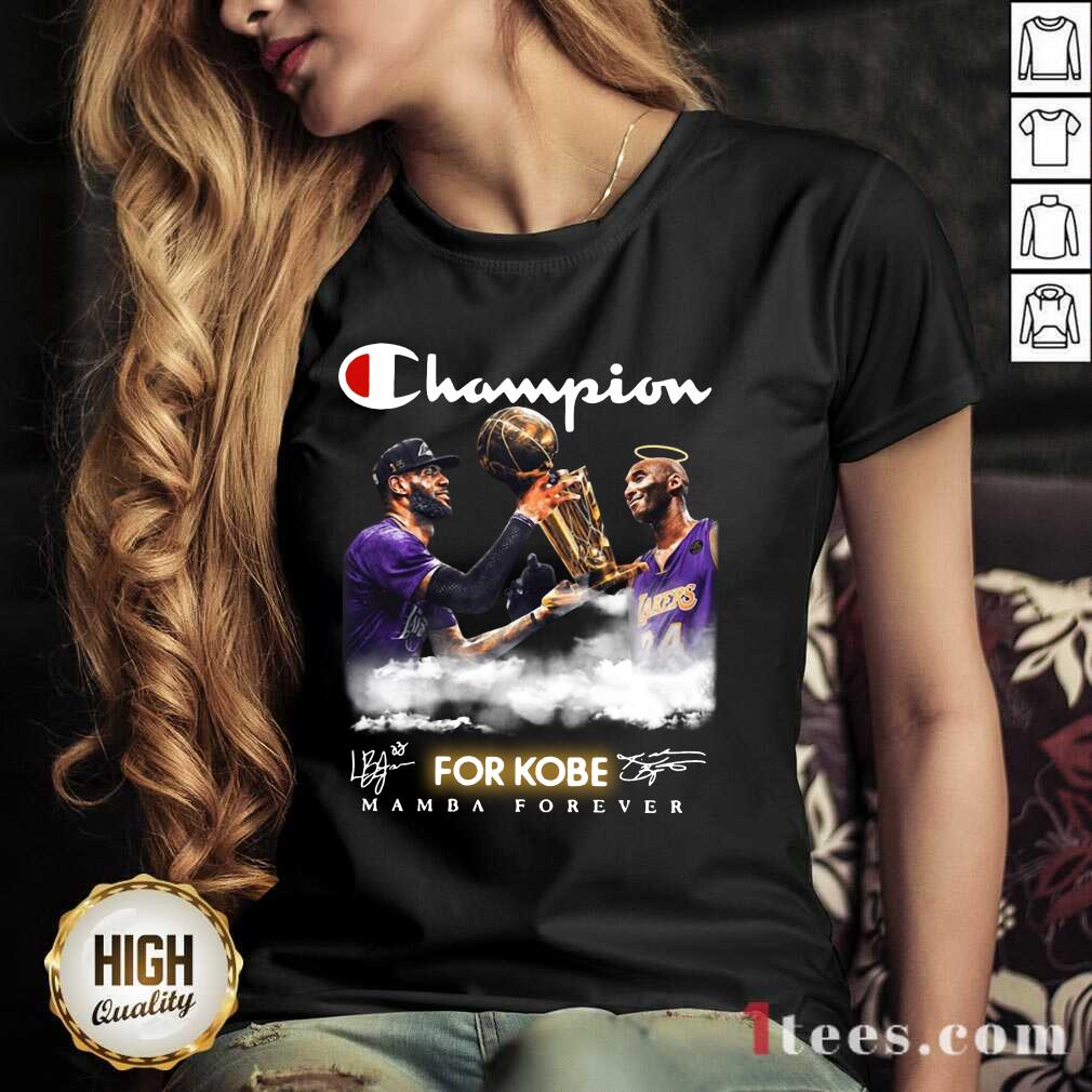 Top Champion Kobe Bryant Vs LeBron James 4 Shirt