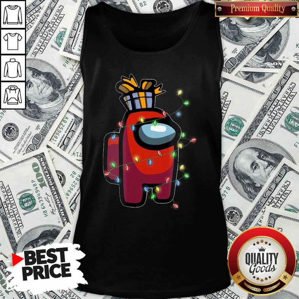 Top Christmas Santa Among Us Character Coffee Shirt