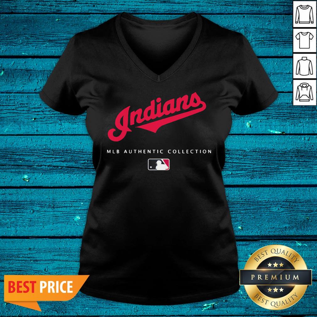 Top Cleveland Indians MLB Authentic Collection Shirt