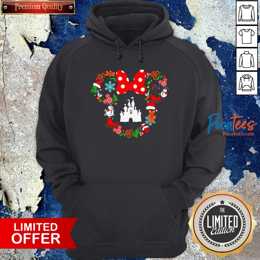 Top Disney Minnie Mouse Merry Christmas Shirt
