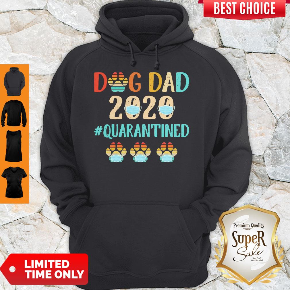 Top Dog Dad 2020 Mask #Quarantined Vintage Shirt