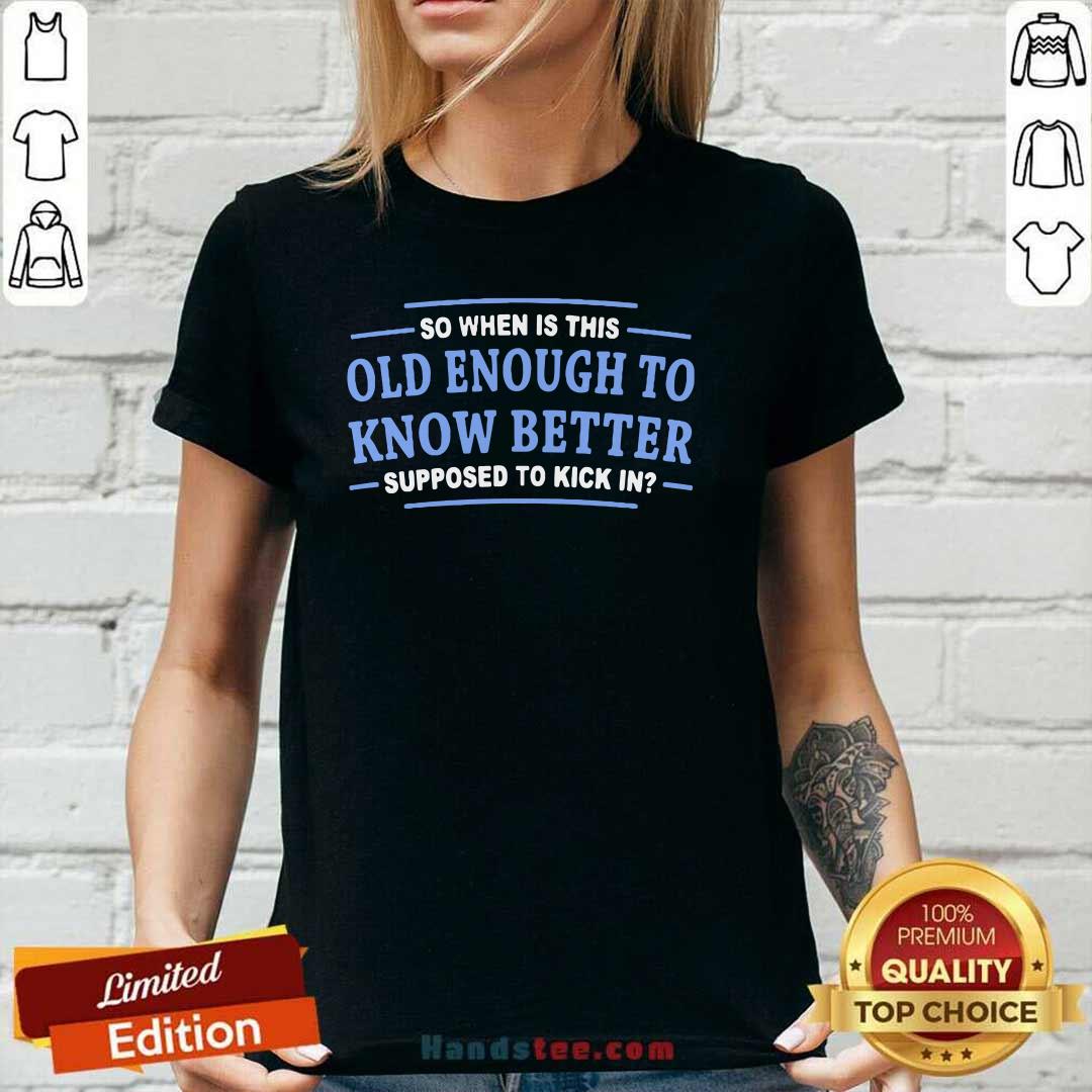 Top Enough To Know 3 Better Shirt