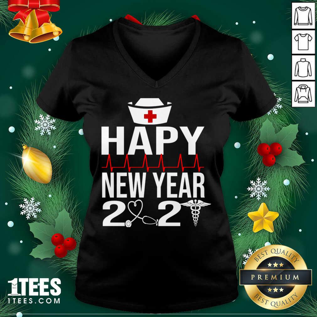 Top Happy New Year 2021 Nurse Crew Santa's Favorite Nurse Shirt