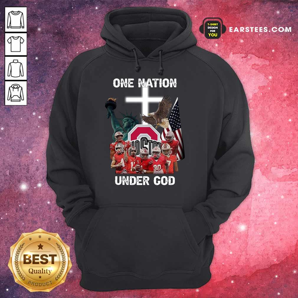 Top Ohio State Buckeyes One Nation Under God Shirt