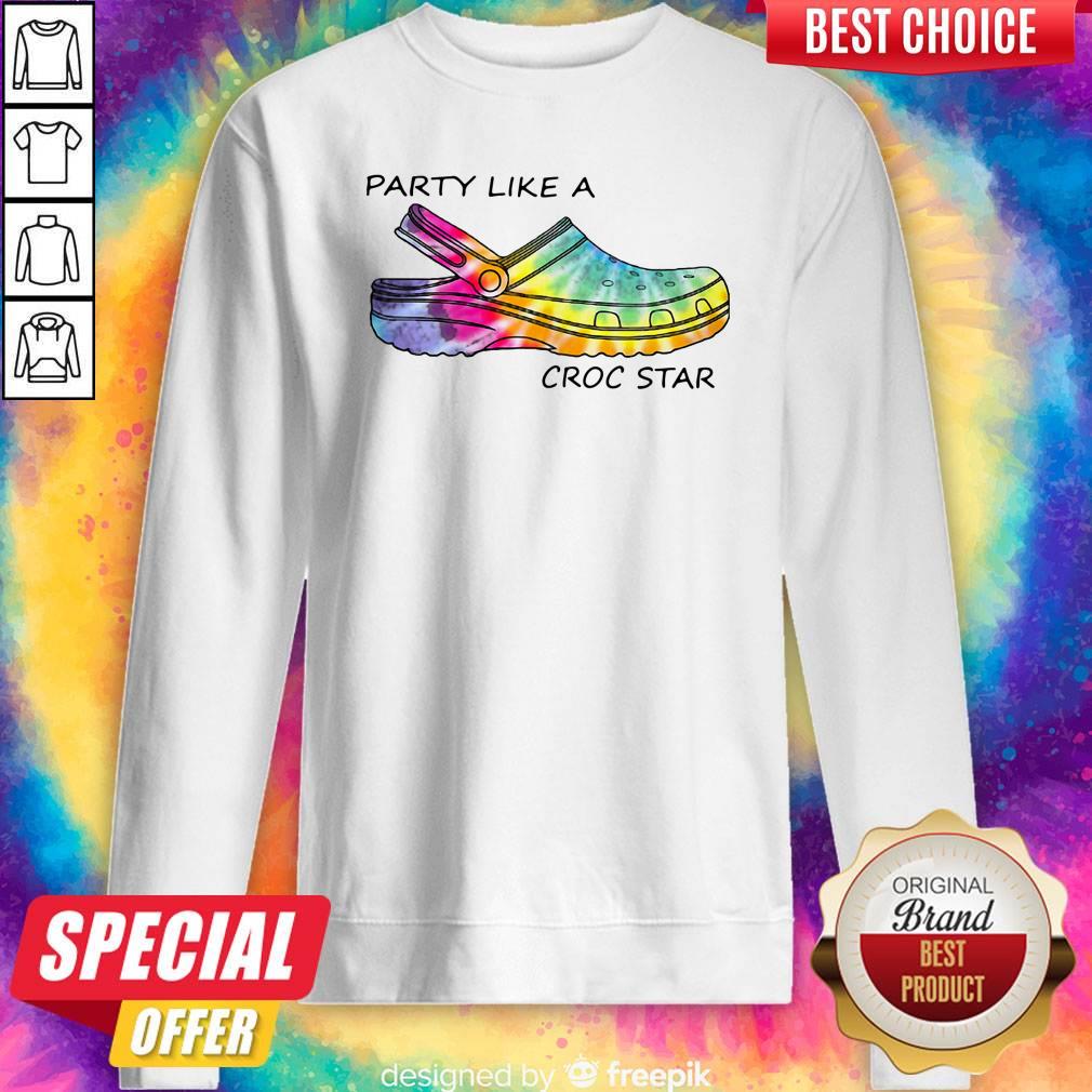 Top Party Like A Croc Star Shirt