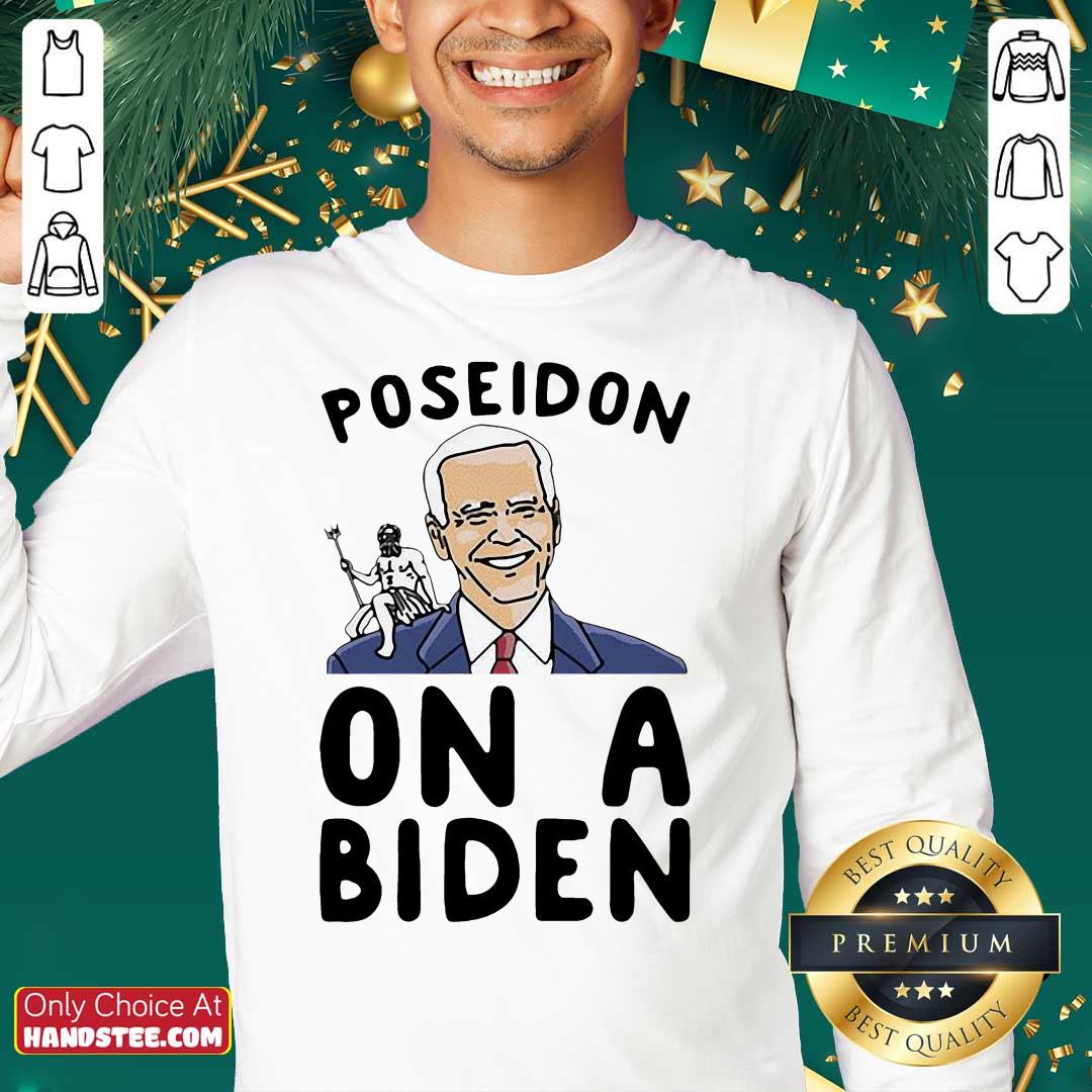 Top Poseidon On A Biden Parody Shirt