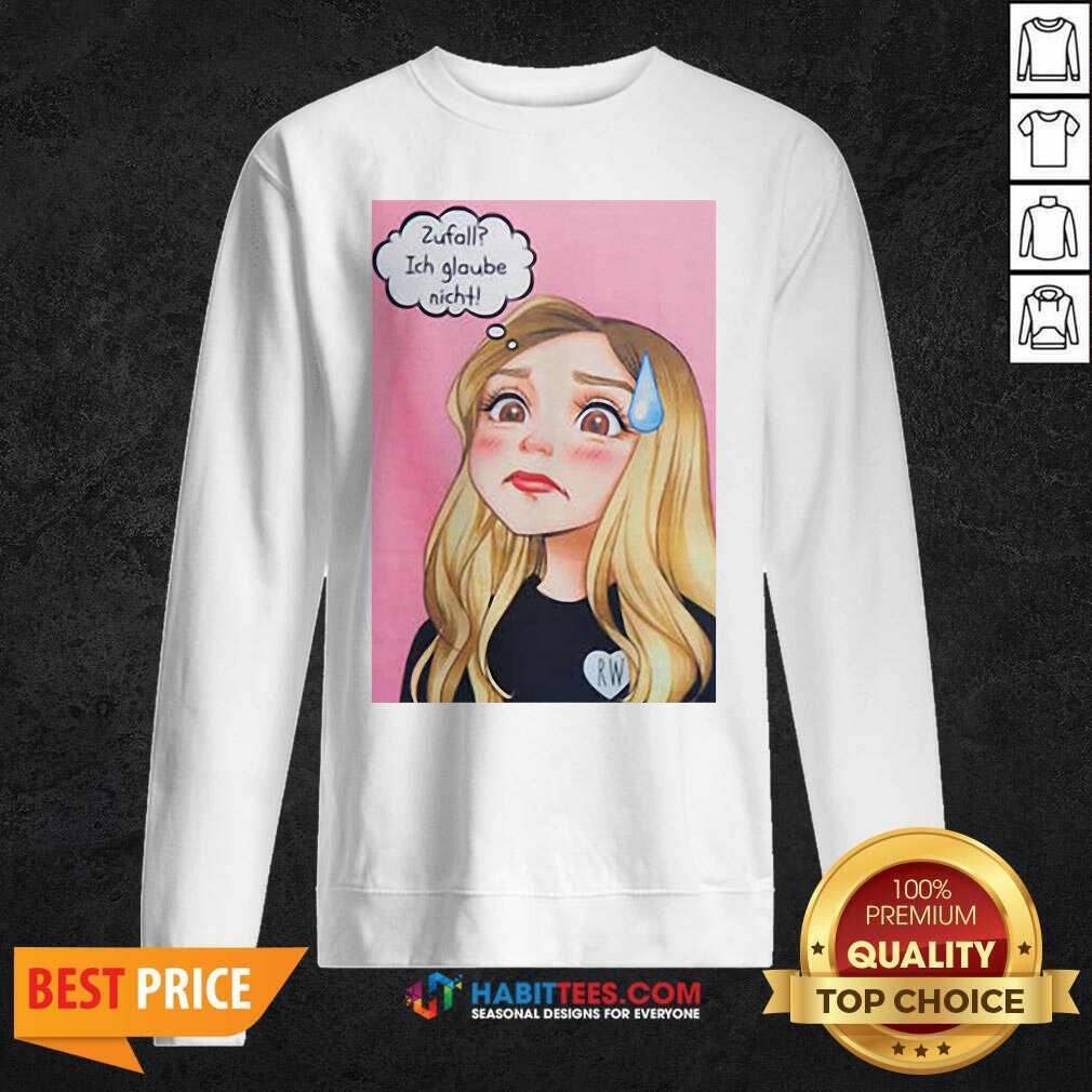 Top Rebekah Wing Merch Zufall Ich Glaube Nicht Shirt