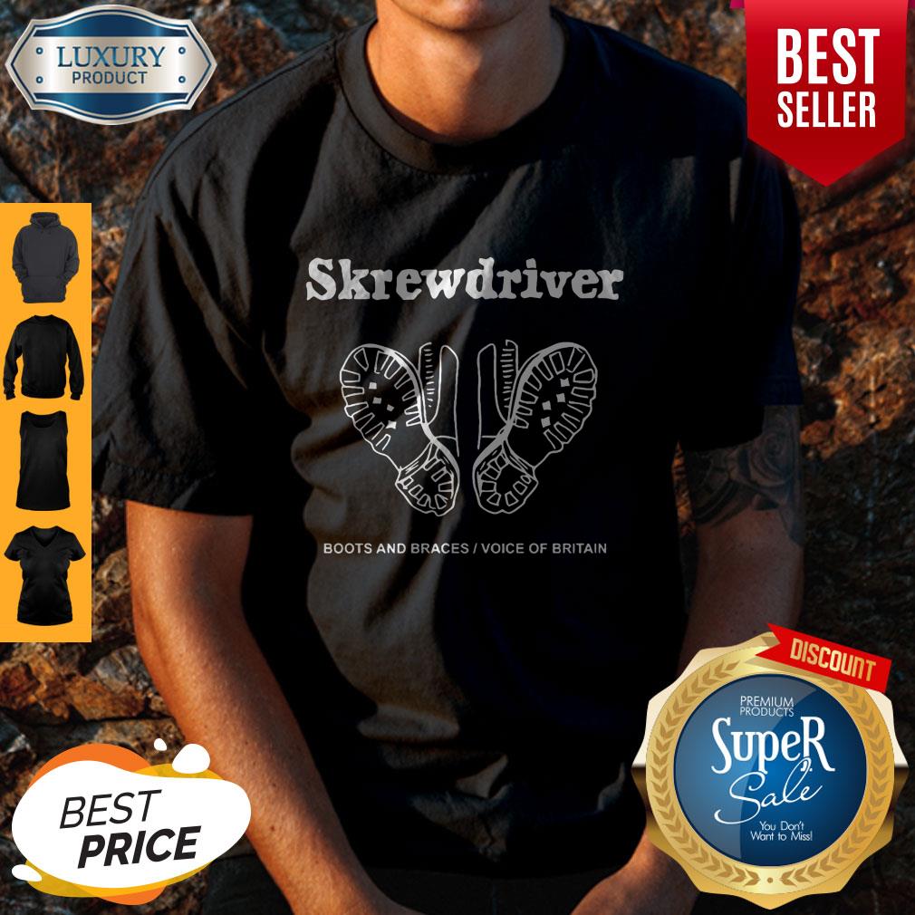 Top Screwdriver Boots And Braces Voice Of Britain Shirt