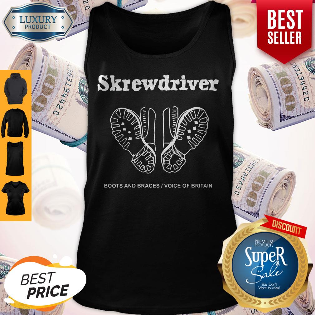Top Screwdriver Boots And Braces Voice Of Britain Shirt