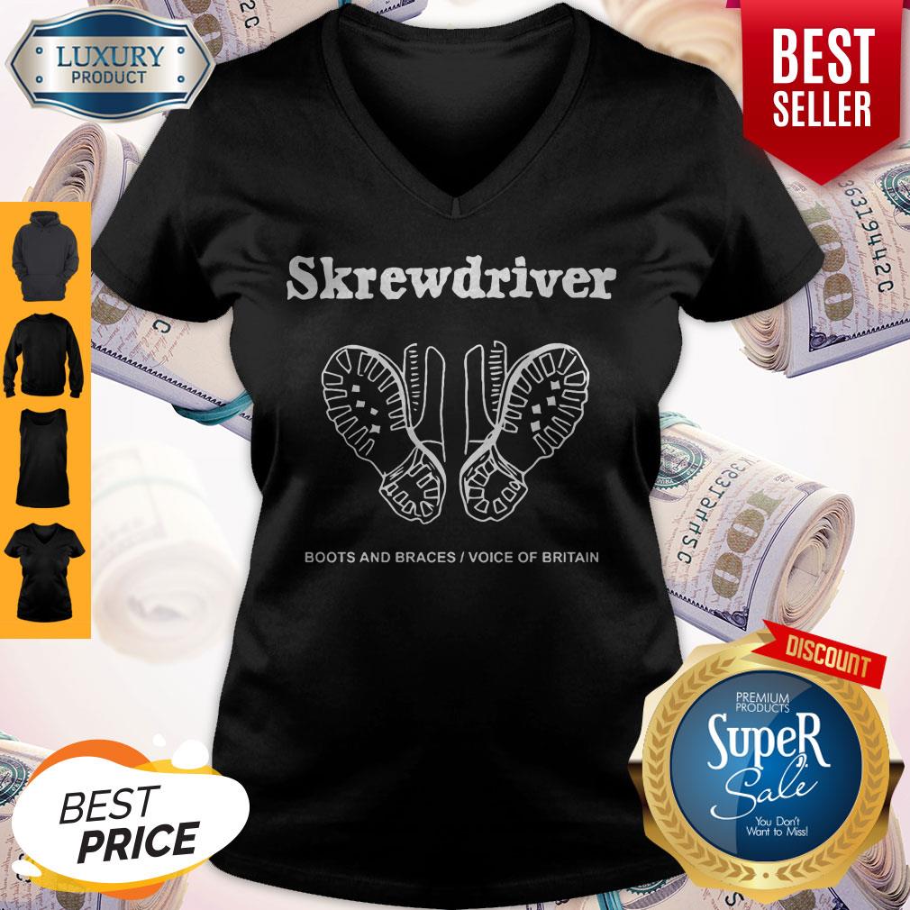 Top Screwdriver Boots And Braces Voice Of Britain Shirt