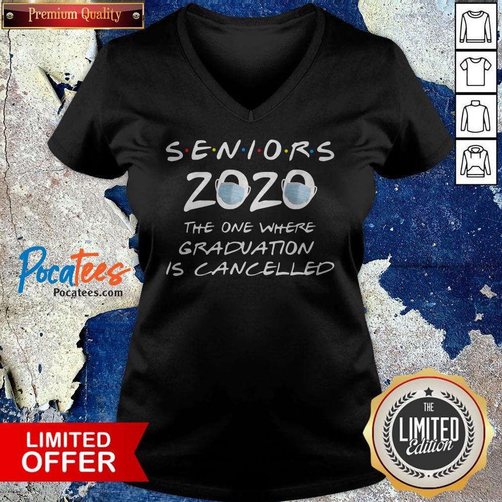 Top Seniors 2020 The One Where Graduation Is Cancelled Shirt