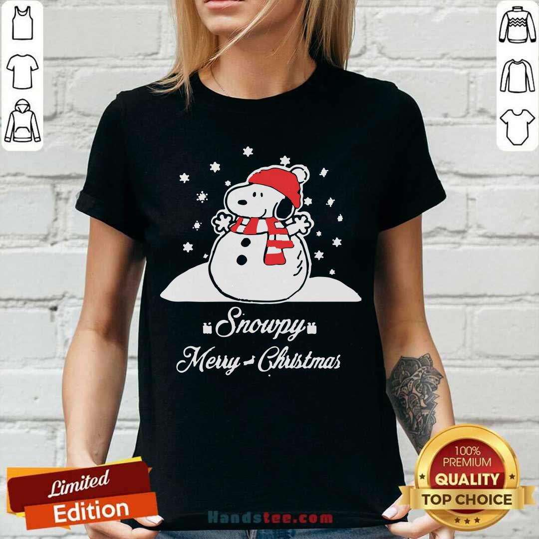 Top Snowpy Merry Christmas Sweater Christmas Snoopy Peanuts Shirt