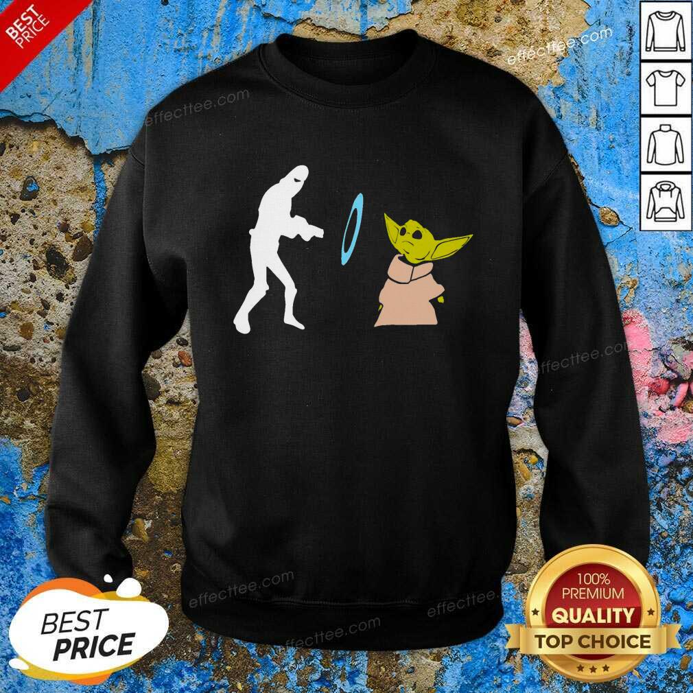 Top Star Wars Mandalorian Baby Yoda Grogu Stunned Shirt