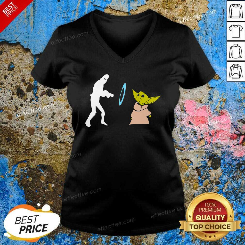 Top Star Wars Mandalorian Baby Yoda Grogu Stunned Shirt