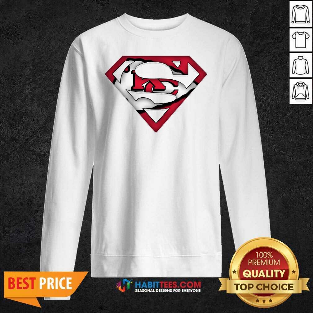 Top Superman Kansas City Chiefs Shirt