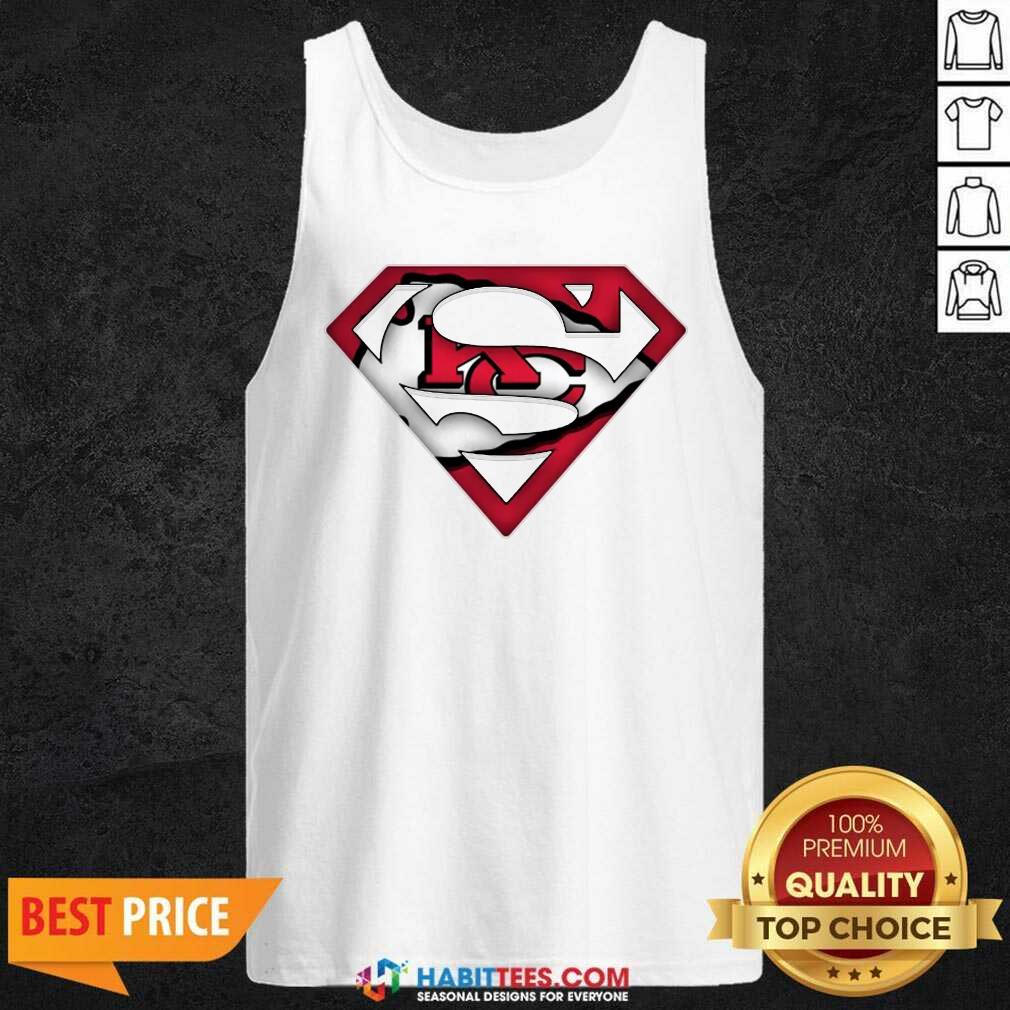 Top Superman Kansas City Chiefs Shirt