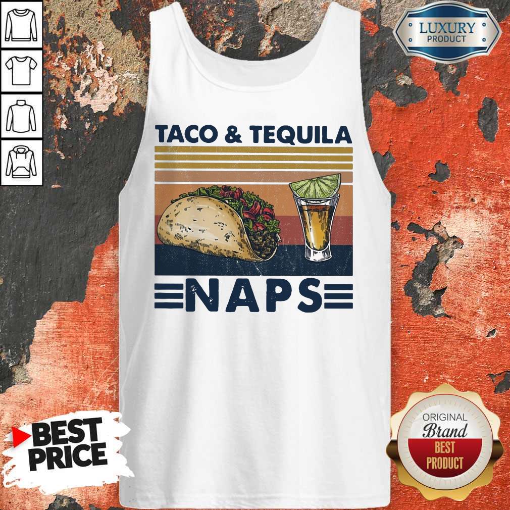 Top Taco And Tequila Naps Wine Vintage Shirt