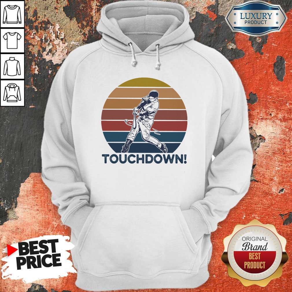 Top Touch Down! Soft Ball Vintage Retro Shirt