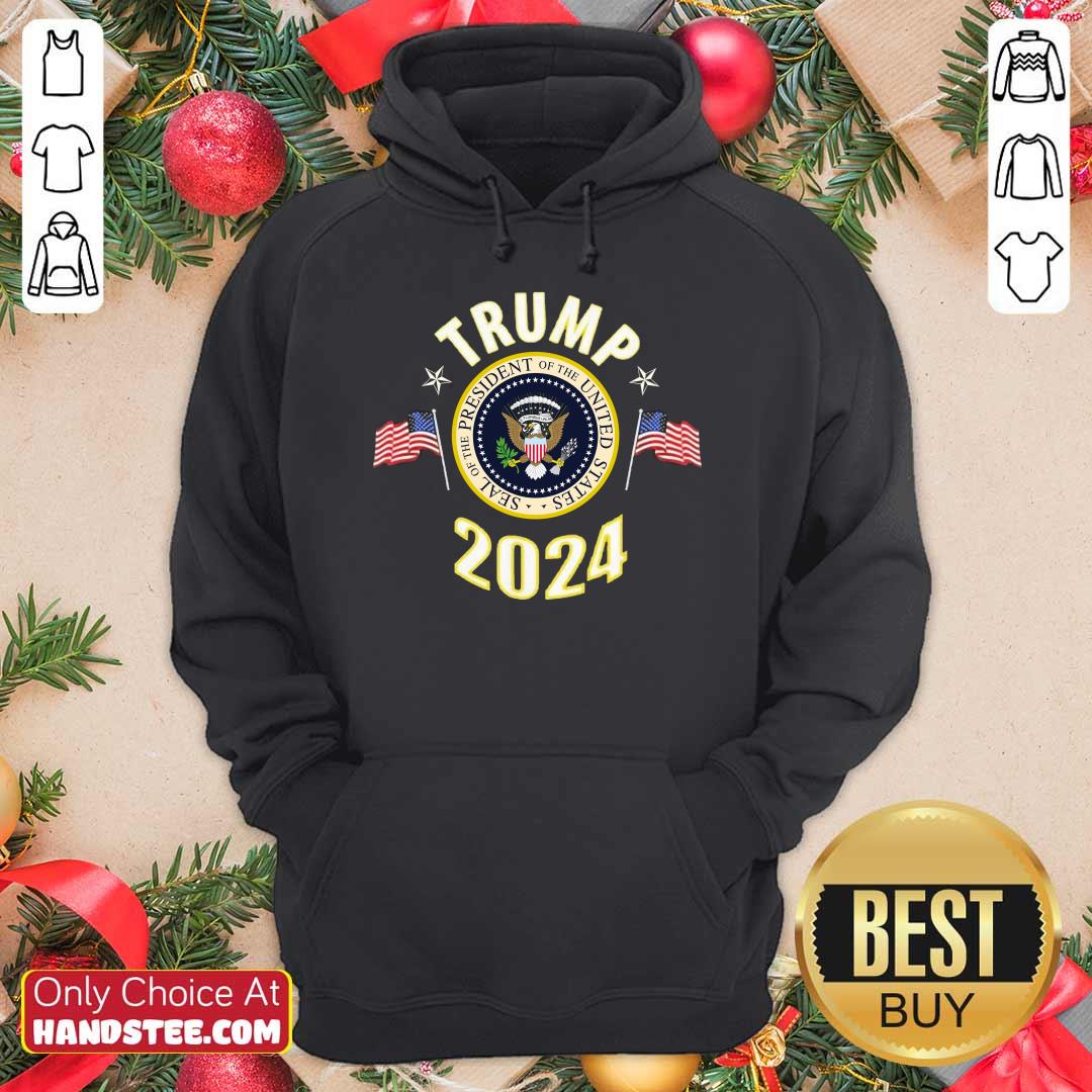 Top Trump 2024 Presidential Seal Flag Shirt