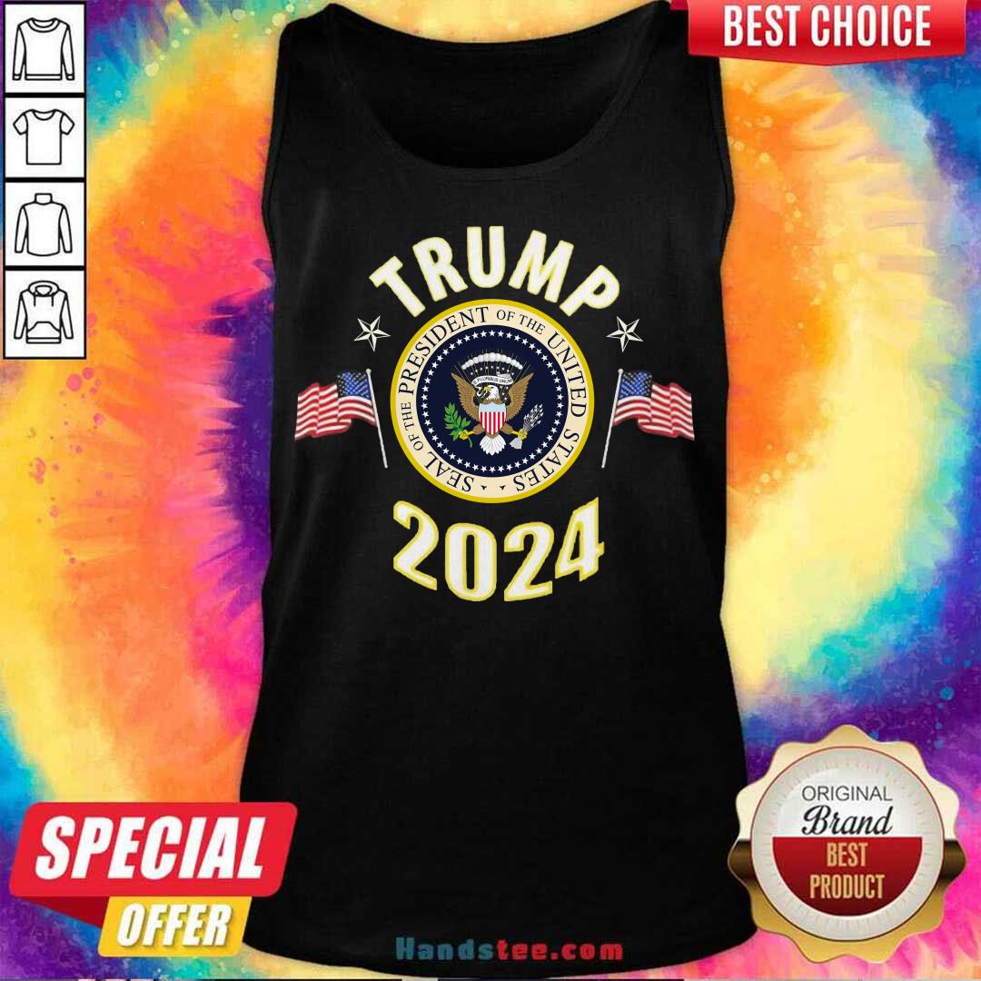 Top Trump 2024 Presidential Seal Flag Shirt
