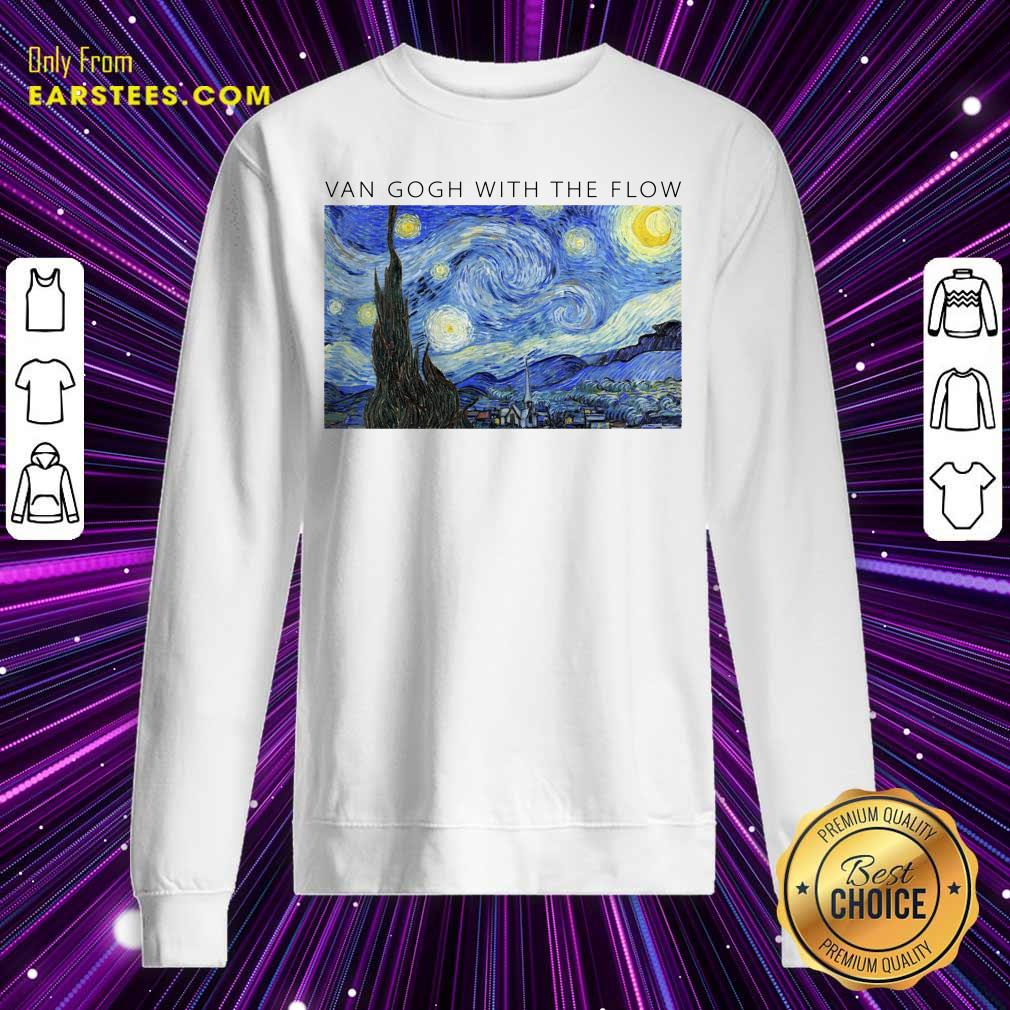 Top Van Gogh With The Flow Shirt
