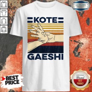 Nice Kote Gaeshi Vintage Shirt