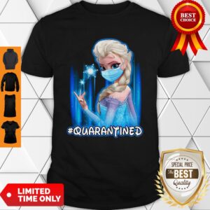 Top Mask Princess Elsa Quarantined Shirt