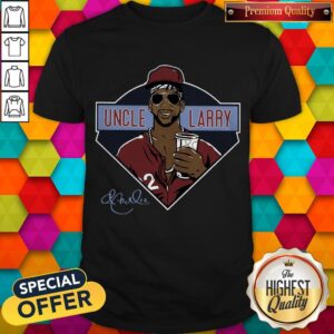 Top Andrew McCutchen Uncle Larry Philadelphia Phillies T-Shirt