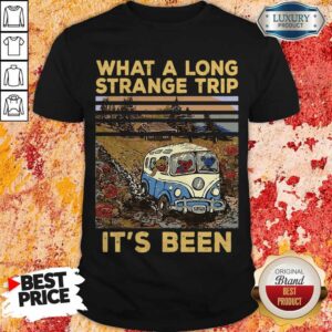 Top What A Long Strange Trip It’s Been Vintage Dead Bears Shirt