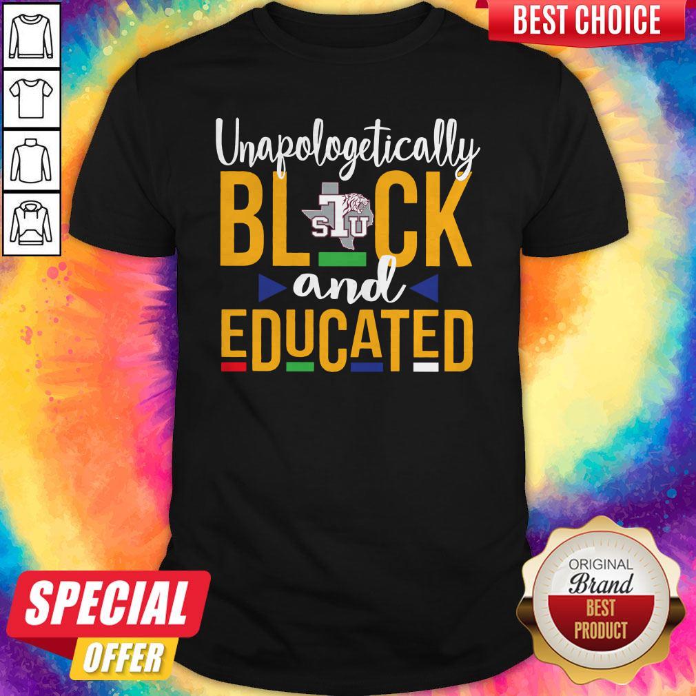 Unapologetically Black STU And Educated Shirt