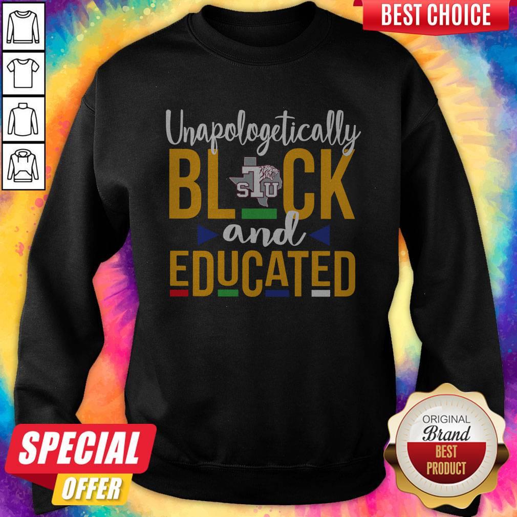 Unapologetically Black STU And Educated Shirt
