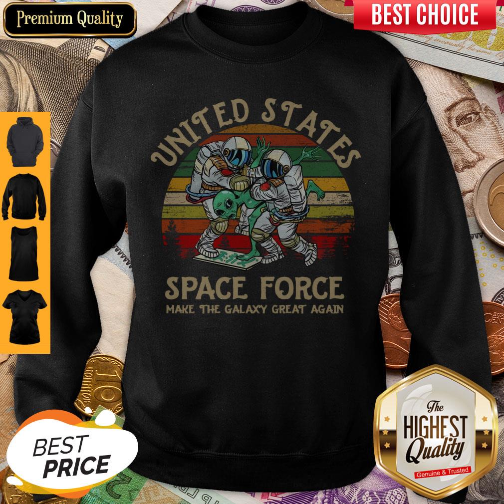 United States Space Force Make The Galaxy Great Again Vintage Shirt