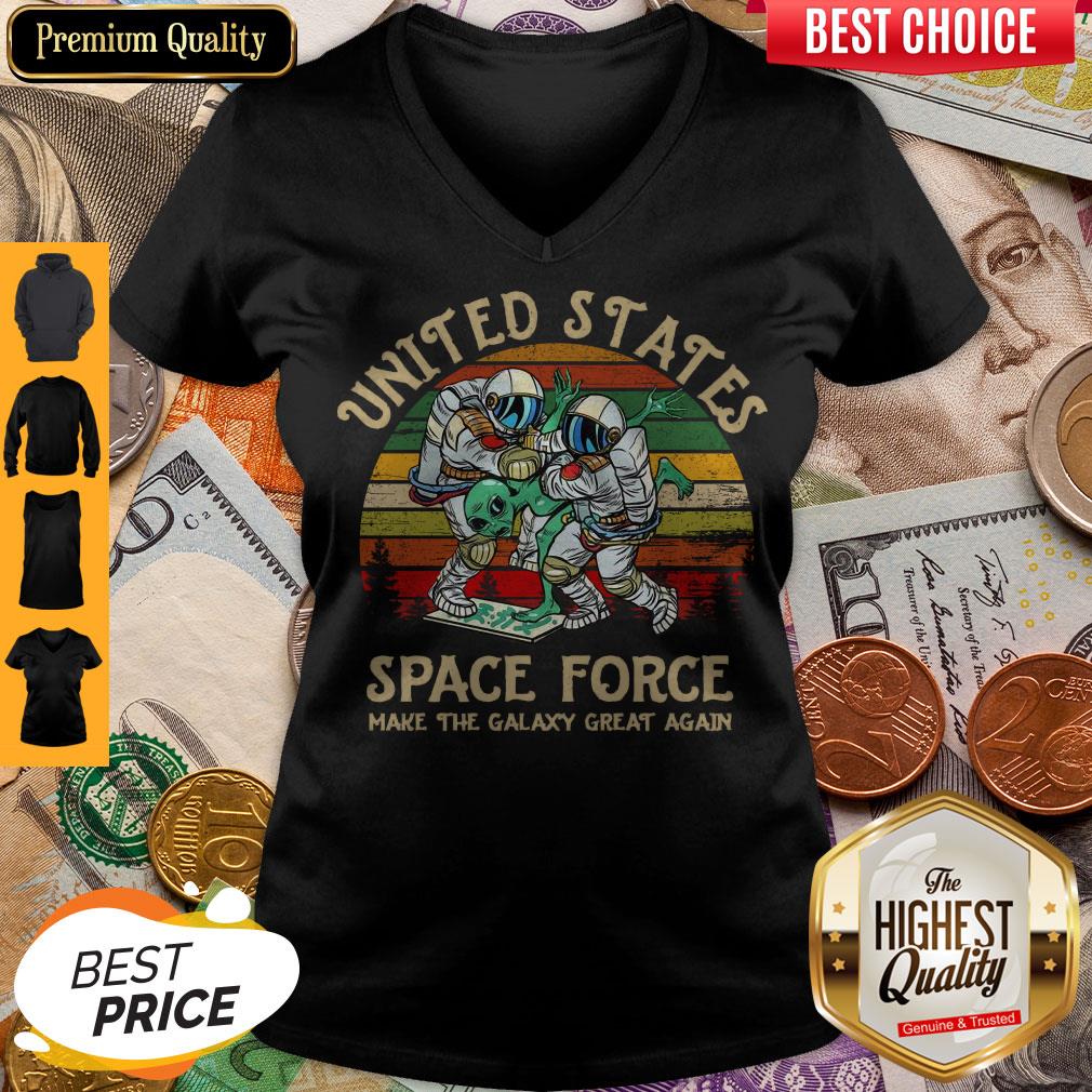 United States Space Force Make The Galaxy Great Again Vintage Shirt