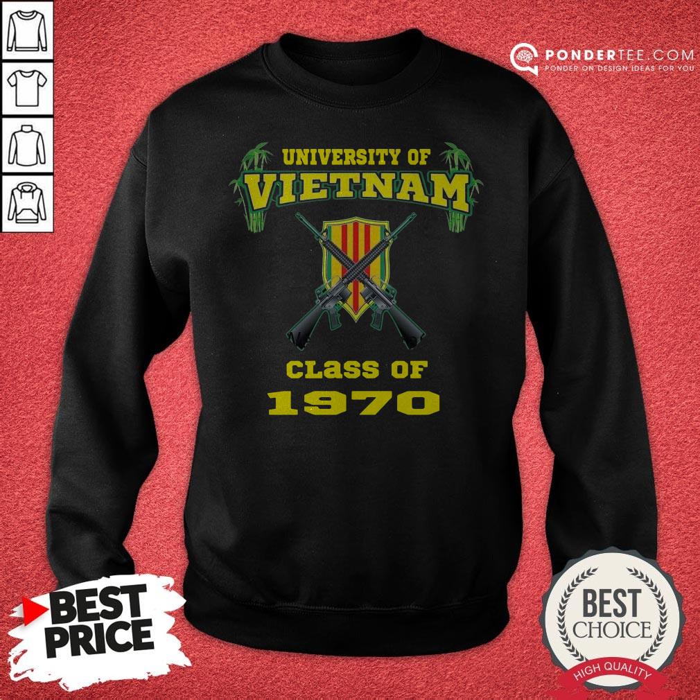 University Of Vietnam Class Of 1970 Shirt