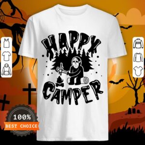 Happy Camper Jason Voorhees Halloween Shirt