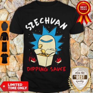 Premium Rick And Morty Rick’s Szechuan Dipping Sauce Adult Shirt