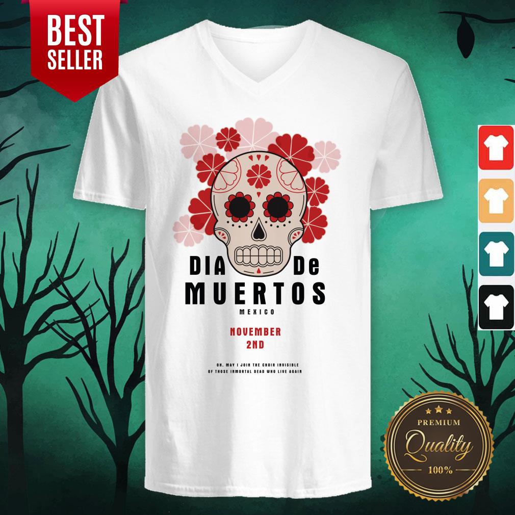 Dia De Muertos Sugar Skull Mexico November 2nd Shirt